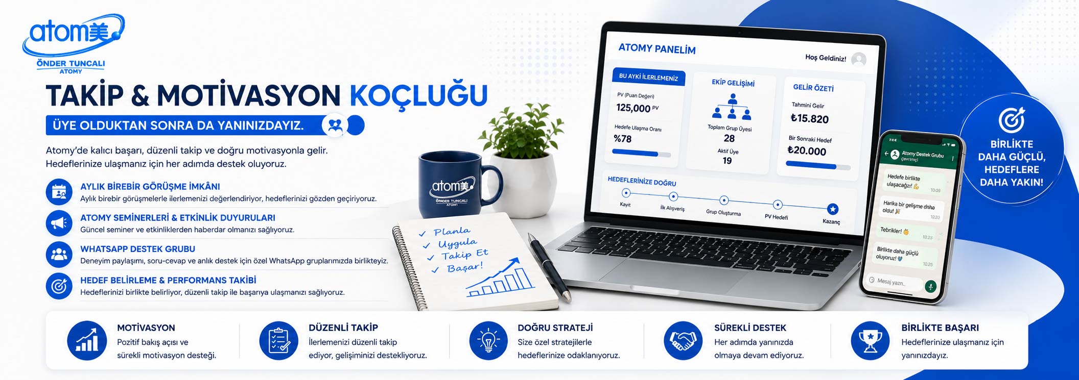 Takip & motivasyon koçluğu